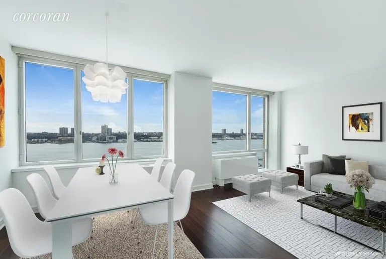 New York City Real Estate | View 100 Riverside Boulevard, 18D | 2 Beds, 2 Baths | View 1