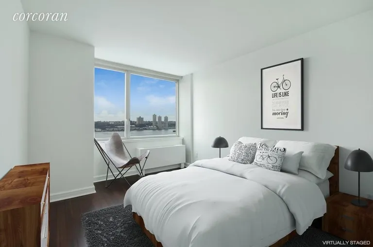 New York City Real Estate | View 100 Riverside Boulevard, 18D | Master Bedroom  | View 5