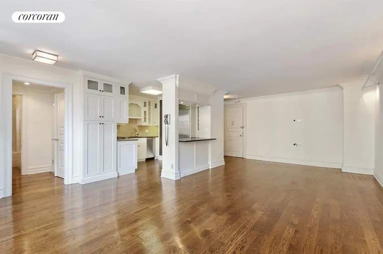 New York City Real Estate | View 15 West 72Nd Street, 12-V | Kitchen / Living Room | View 2