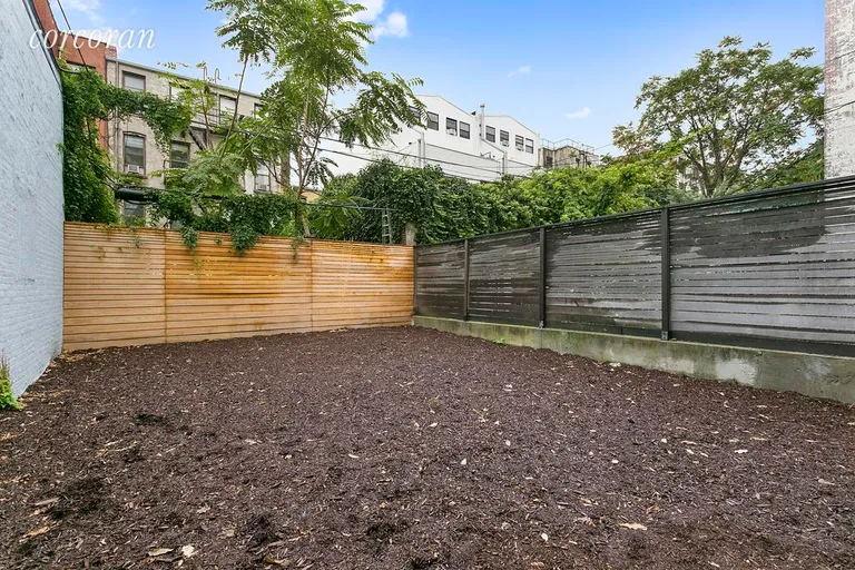 New York City Real Estate | View 701 Union Street, 1B | Private Garden | View 6