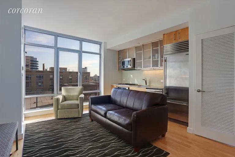 New York City Real Estate | View 1 NORTHSIDE PIERS, 8A | 1 Bed, 1 Bath | View 1
