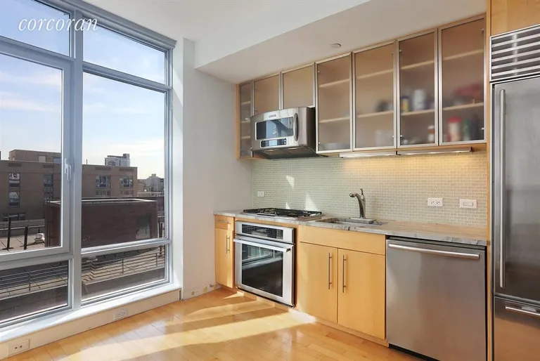 New York City Real Estate | View 1 NORTHSIDE PIERS, 8A | Kitchen | View 2