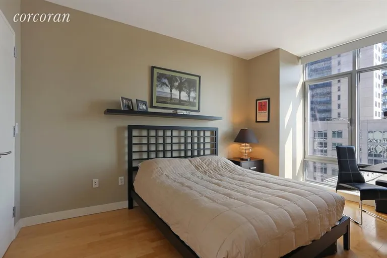 New York City Real Estate | View 1 NORTHSIDE PIERS, 8A | Bedroom | View 3