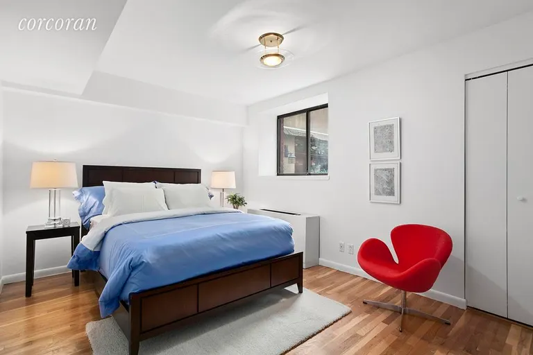 New York City Real Estate | View 141 West 13th Street, 104 | Bedroom with tons of closets | View 9