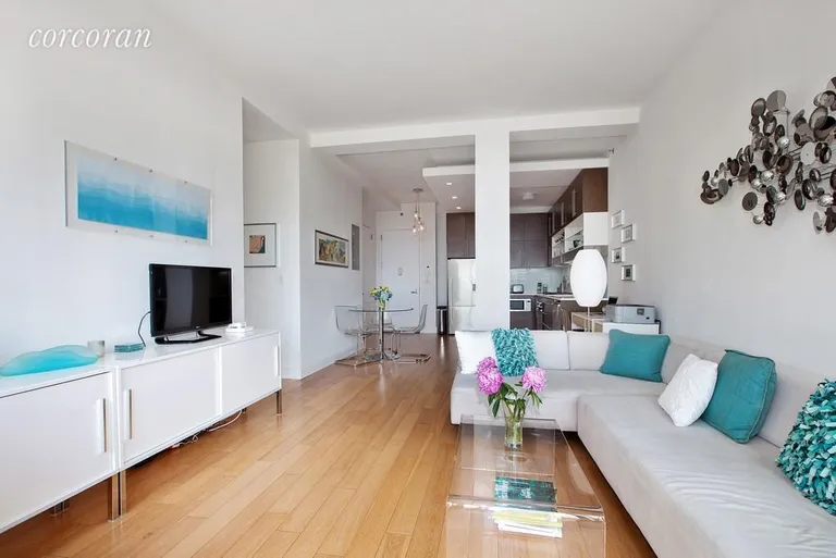 New York City Real Estate | View 96 Rockwell Place, 9A | Loft-Like Living Space | View 3