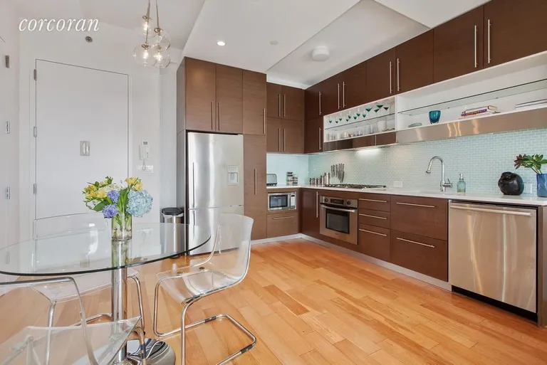New York City Real Estate | View 96 Rockwell Place, 9A | Kitchen with Room For Dining | View 4