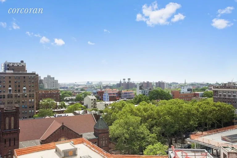 New York City Real Estate | View 96 Rockwell Place, 9A | View From Living Room | View 8