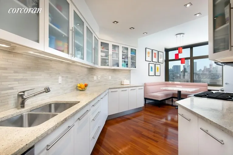 New York City Real Estate | View 1 Morton Square, 12B WEST | Eat-in-Kitchen | View 4