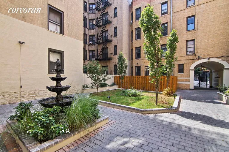 New York City Real Estate | View 2107 Bedford Avenue, B3 | Landscaped Courtyard | View 5