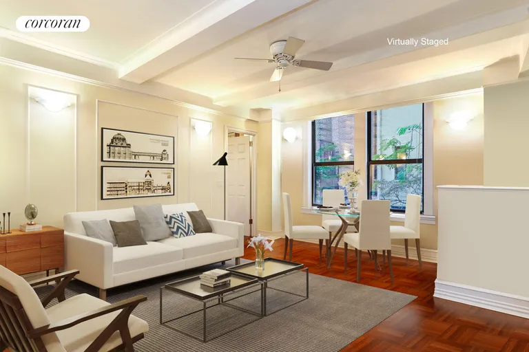 New York City Real Estate | View 107 West 86th Street, 2D | 1 Bed, 1 Bath | View 1