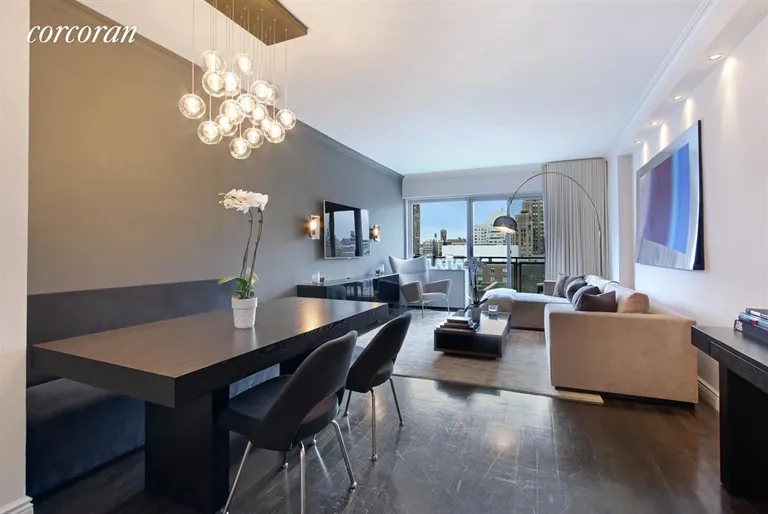 New York City Real Estate | View 60 East 8th Street, 10C | Living Room / Dining Room | View 2