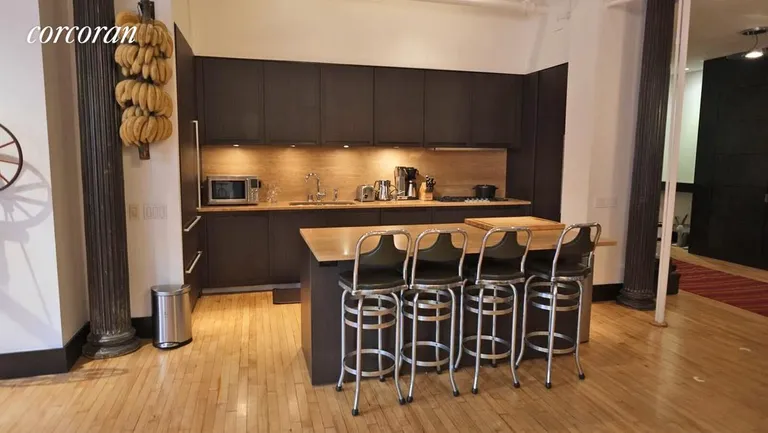 New York City Real Estate | View 565 Broadway, 5W | Open Island Chef's Kitchen | View 4