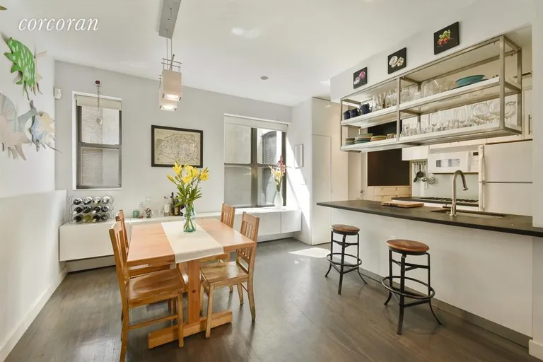 New York City Real Estate | View 115 Eastern Parkway, 3D | Kitchen / Dining Room | View 2