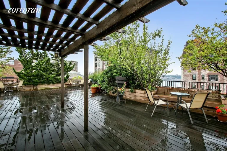 New York City Real Estate | View 615 West 113th Street, 64 | Spectacular Roof Deck with River Views | View 4