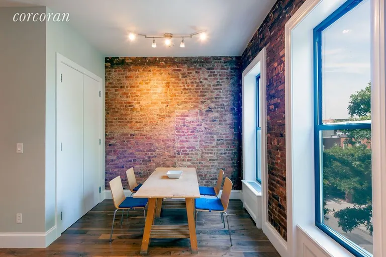 New York City Real Estate | View 128 Carroll Street, 3 | Dining area and huge closet | View 4