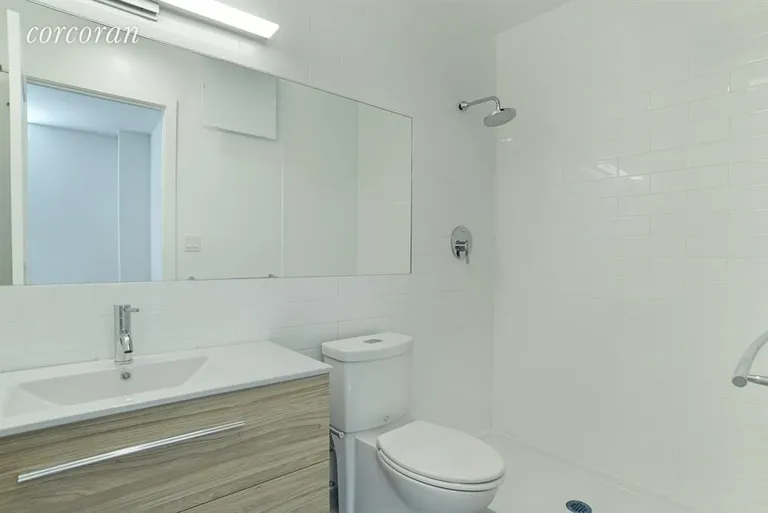 New York City Real Estate | View 440 Irving Avenue, 1A | Master Bathroom | View 3