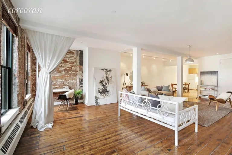 New York City Real Estate | View 248 17th Street, 4 | Living Room | View 2