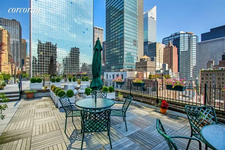 New York City Real Estate | View 235 East 49th Street, 4E | Roof Deck | View 5