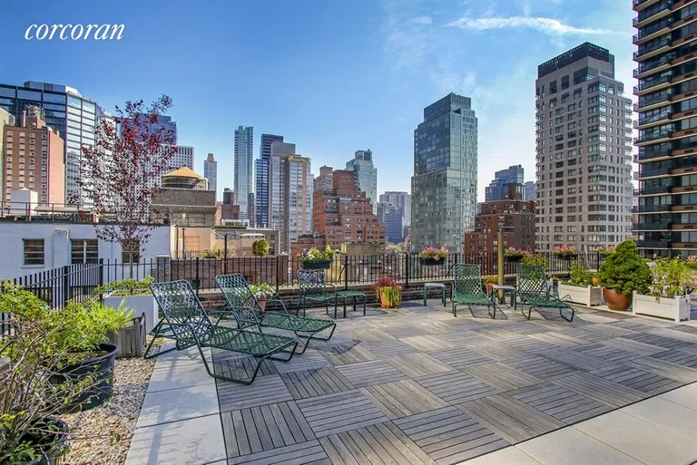 New York City Real Estate | View 235 East 49th Street, 4E | Roof Deck | View 6