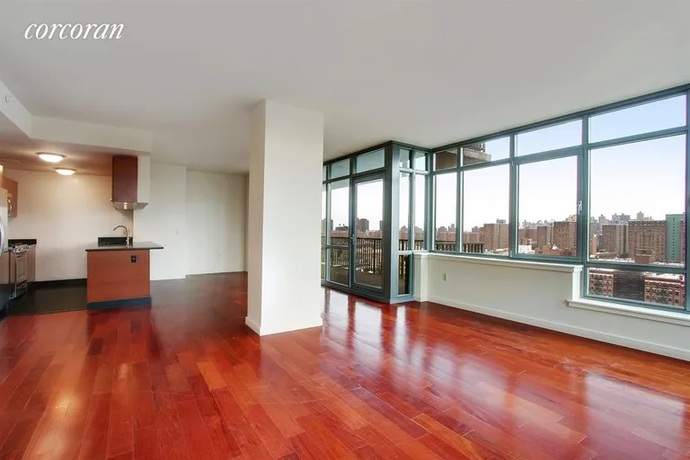 New York City Real Estate | View 1485 Fifth Avenue, 14H | Living Room / Dining Room | View 7