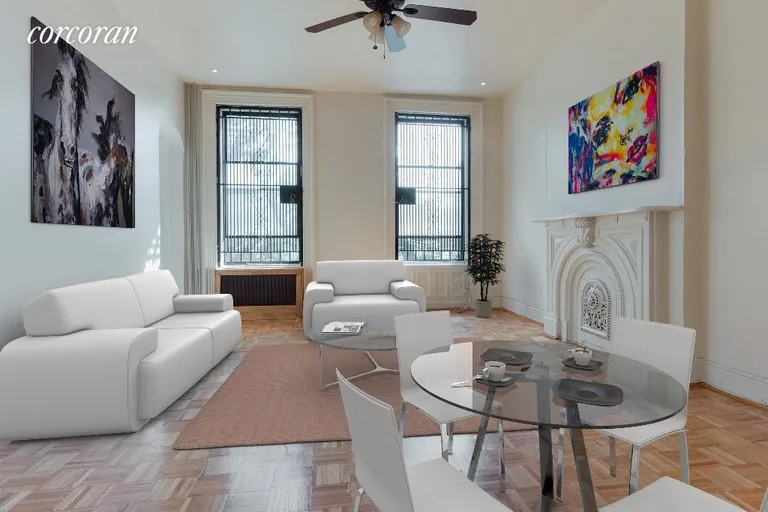 New York City Real Estate | View 241 Clermont Avenue, 2 | 2 Beds, 1 Bath | View 1