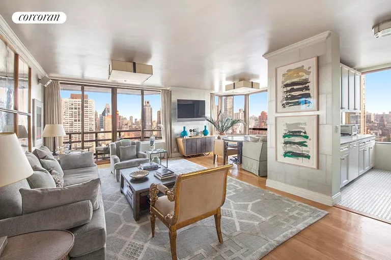 New York City Real Estate | View 418 East 59th Street, 25B | 3 Beds, 3 Baths | View 1