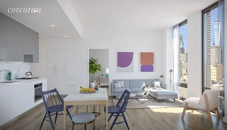 New York City Real Estate | View 287 East Houston Street, 7C | 1 Bed, 1 Bath | View 1
