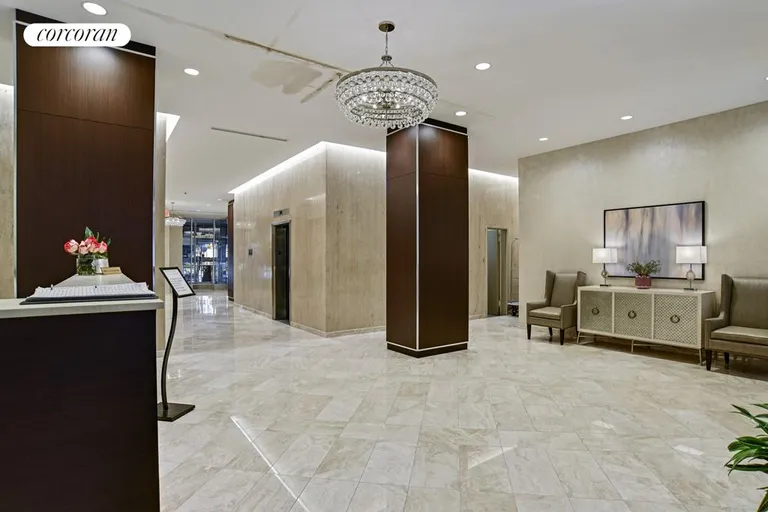 New York City Real Estate | View 75 Henry Street, 12D | New Marble Lobby | View 12