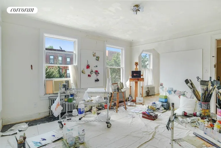 New York City Real Estate | View 363 13th Street | Bedroom/Artist's Studio | View 5