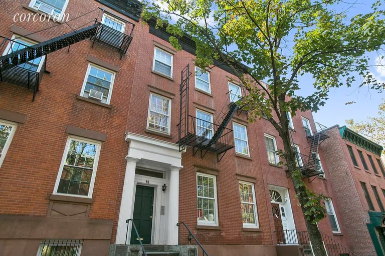 New York City Real Estate | View 12 Cheever Place, 2 | Classic Townhouse Facade | View 6