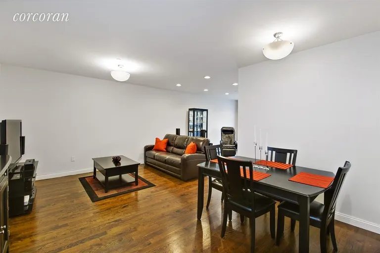 New York City Real Estate | View 1138 Ocean Avenue, 4F | Interchangeable Living and dining rooms | View 2