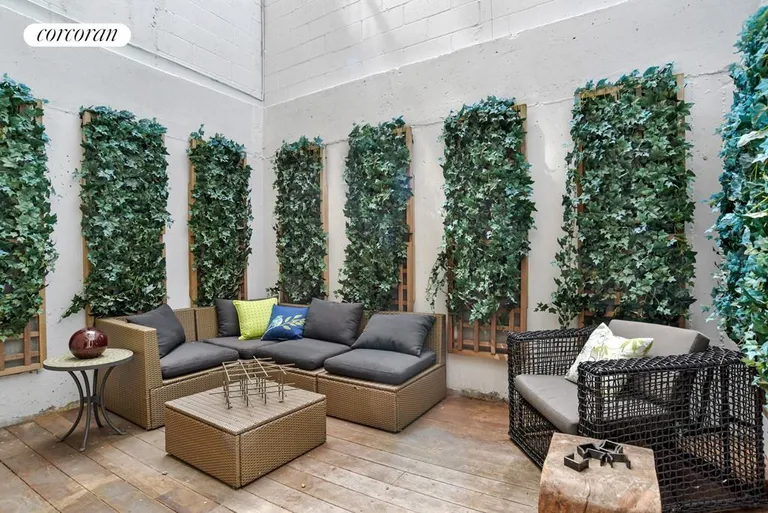 New York City Real Estate | View 314 12th Street, 101 | Private Courtyard/Garden | View 6