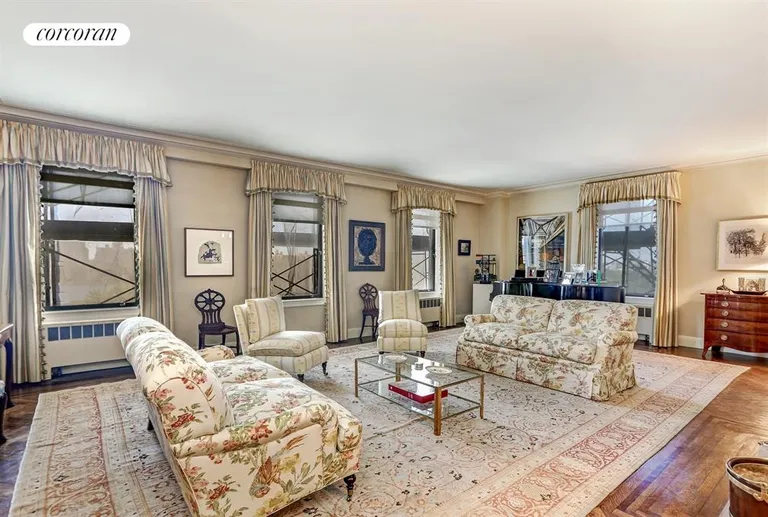 New York City Real Estate | View 1125 Fifth Avenue, 9FL | Living Room | View 14