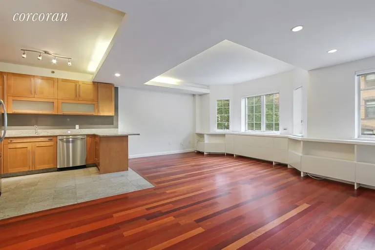 New York City Real Estate | View 354 2Nd Street, 2B | Kitchen / Living Room | View 3