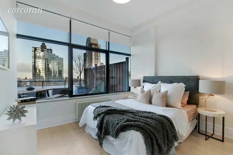 New York City Real Estate | View 70 Washington Street, PHO | Master Bedroom | View 3