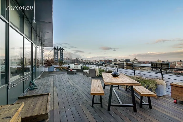New York City Real Estate | View 70 Washington Street, PHO | Terrace | View 6