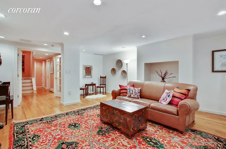 New York City Real Estate | View 8 Pierrepont Street, 1 | First Floor Family Room, Exercise Room & Storage | View 28