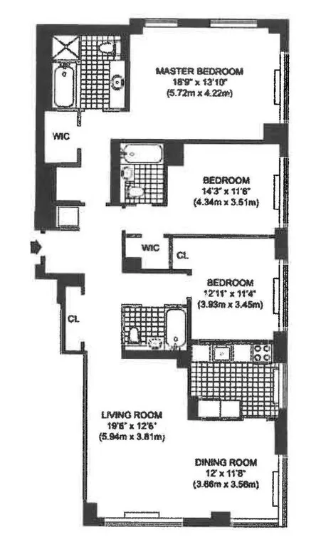 44 Butler Place, 31A | floorplan | View 5