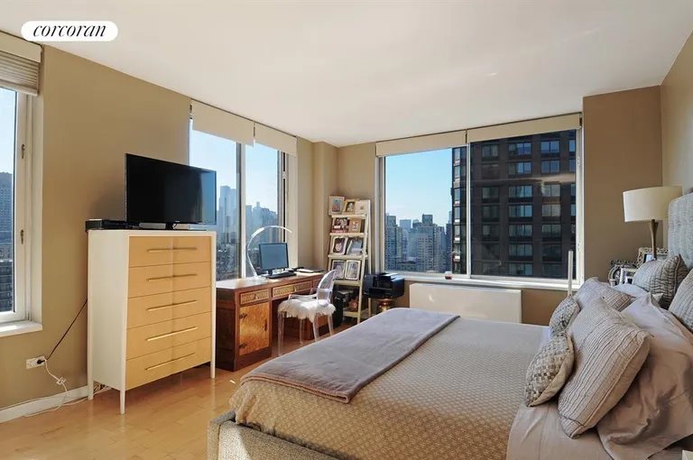New York City Real Estate | View 44 Butler Place, 31A | Master Bedroom | View 3