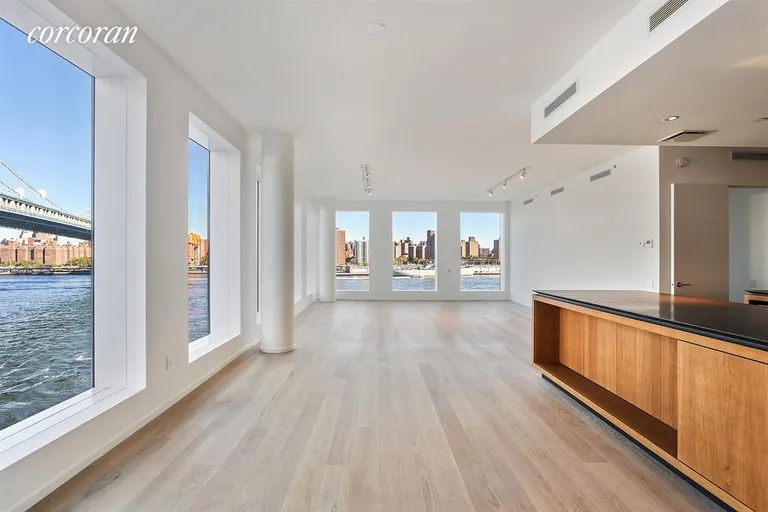 New York City Real Estate | View 1 John Street, 7B | Living Room / Dining Room | View 2