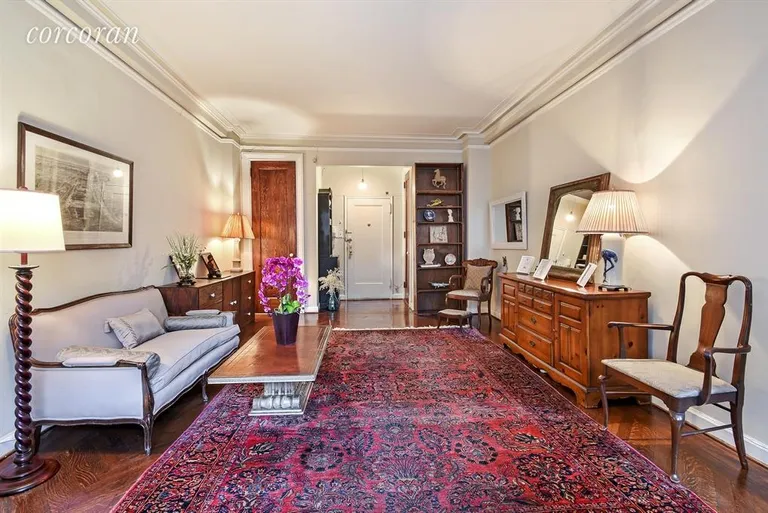 New York City Real Estate | View 161 West 86th Street, 7CC | Elegant living room | View 2