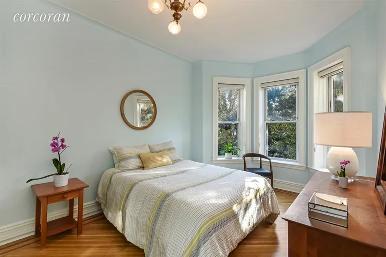 New York City Real Estate | View 435 76th Street | Large Master Bedroom with Treetop Views | View 9