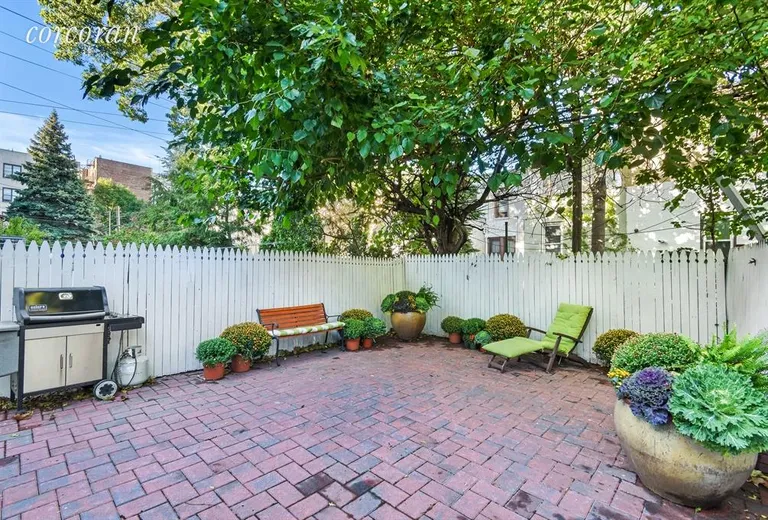 New York City Real Estate | View 435 76th Street | Rear Yard Ideal for Outdoor Living & Entertaining | View 11