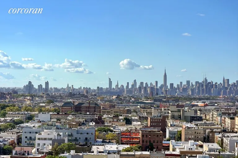 New York City Real Estate | View 358 Grove Street, 9A | Roof Deck & Unit View | View 6