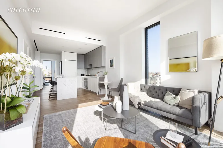 New York City Real Estate | View 287 East Houston Street, 9B | Floor thru layout with split bedrooms | View 3