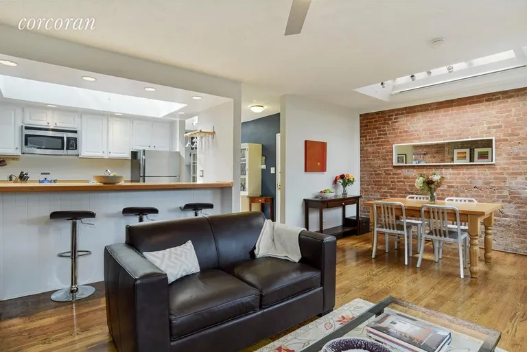 New York City Real Estate | View 51 7th Avenue, 4 | Living Room / Dining Room | View 2
