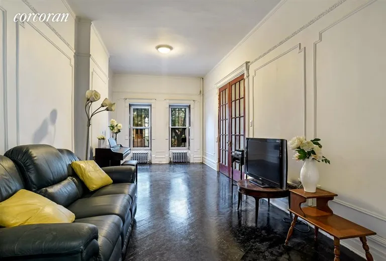New York City Real Estate | View 477 Decatur Street | Voluminous living room with south exposure | View 3