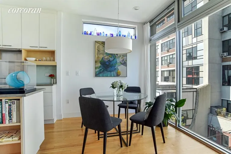 New York City Real Estate | View 543 Dean Street, 4 | Dining area with three exposures | View 2