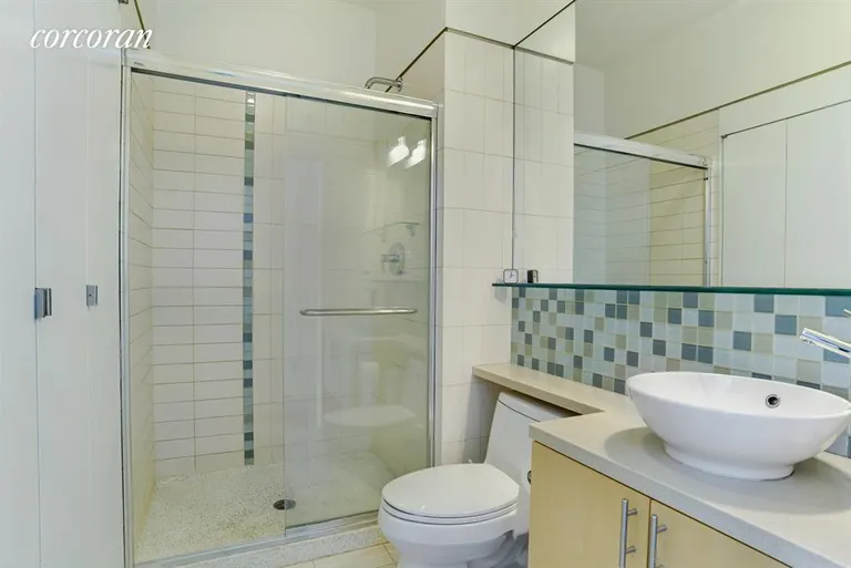 New York City Real Estate | View 543 Dean Street, 4 | Hall bath with laundry closet | View 9
