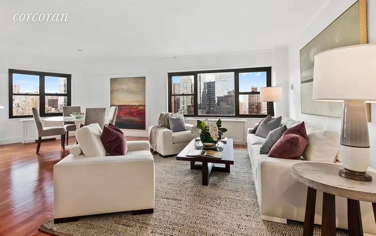 New York City Real Estate | View 20 West 64th Street, 37D | 2 Beds, 2 Baths | View 1